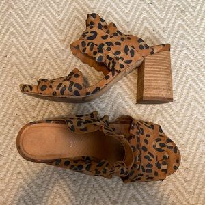 Free people cheetah heels
